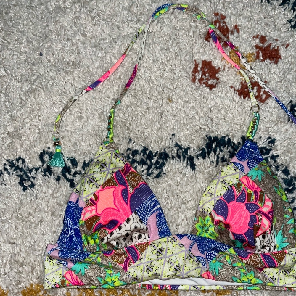 Victoria Secret Multi-patterned Bikini Top